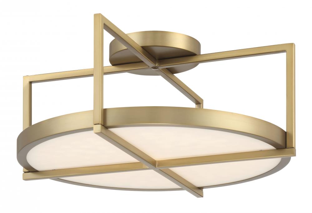 Boada - 18" LED Semi Flush