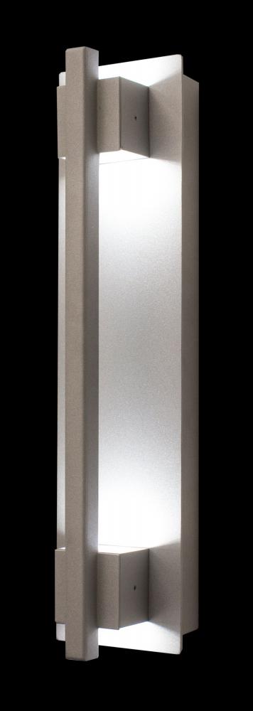 CREST WALL SCONE COVER, GRASP TYPE, SILVER