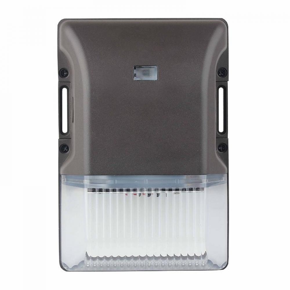 MINI WALLPACK ADJ. 4-15W ADJ. CCT 30/40/50K, PHOTOCELL