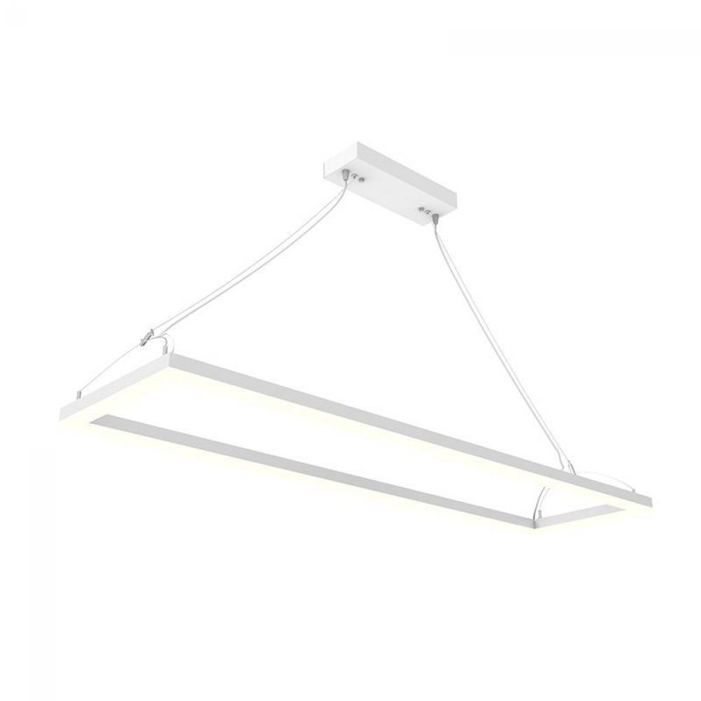 SUSPENDED FRAME FIXTURE 1X4 TUNABLE 40/50/60W 30/35/40K 0-10V 7000LM