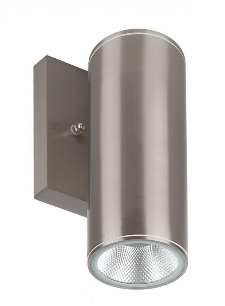 2in WALL CYL. DOWN LIGHT 6W 30K/40K/50K DIM. - BRUSHED NICKEL