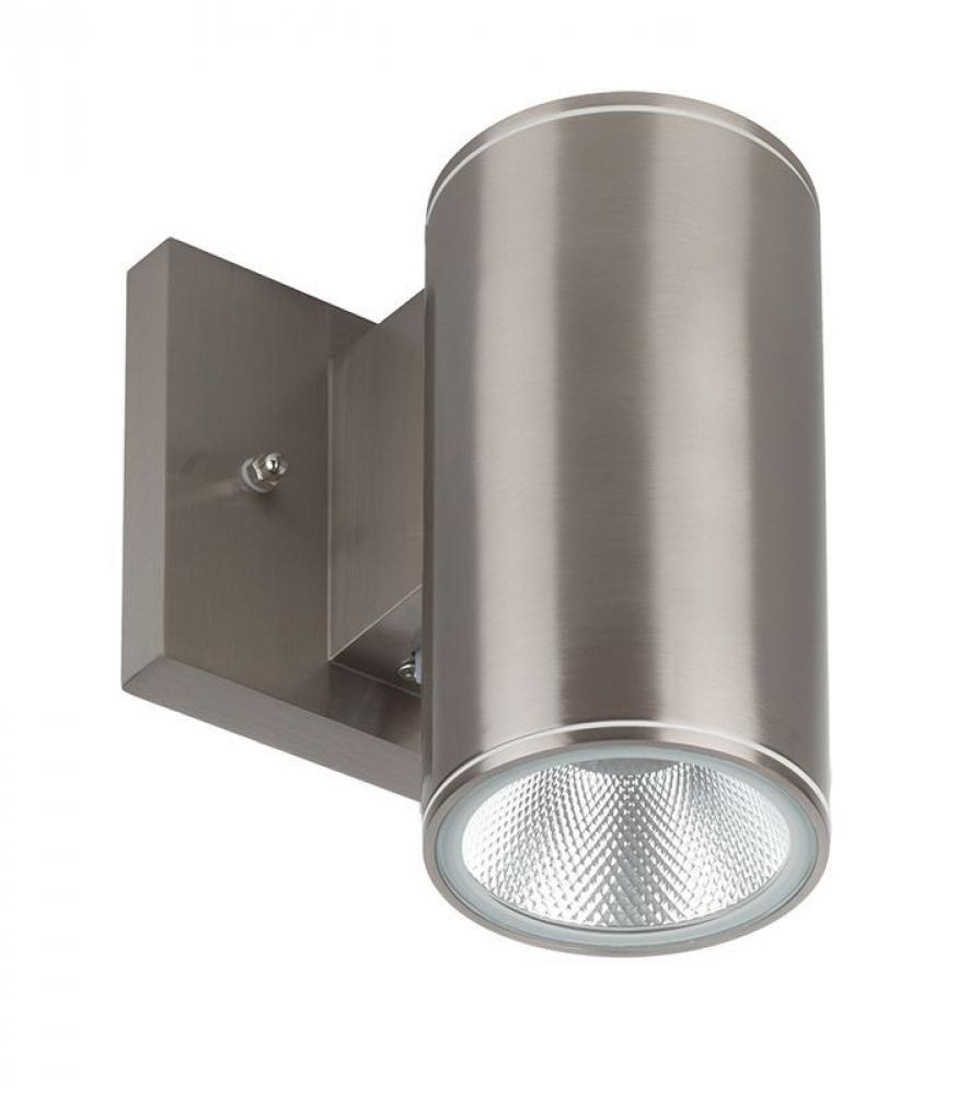 3in WALL CYL. DOWN LIGHT 9W 30K/40K/50K DIM. - BRUSHED NICKEL