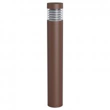 Westgate MFG C3 BOL-42-R-L-C-MCTP-BR - BOLLARD 42in ROUND FLAT TOP CONE REFL. CLEAR LENS ADJ. 12-22W 30/40/50K, BRONZE
