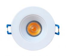 Westgate MFG C3 RDL2S-BF-MCT-WH - 2" LED Round Recessed Baffle Light w/ External J-Box, White, 8W, 30K