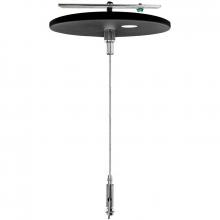 Westgate MFG C3 SCL-CS1P-6FT-BK - ADJ. 6FT 1/16in SINGLE SUSPENSION CANOPY SET WITH KEYHOLE END CONNECTOR