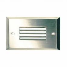 Westgate MFG C3 SLT-LH-BN - Trim for Step Egn, Louver Horizontal Slots, Brush Nickle