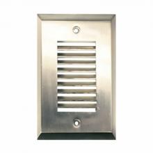 Westgate MFG C3 SLT-LV-BN - Trim for Step Egn, Louver Vertical Slots, Brush Nickle