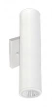 Westgate MFG C3 WMC2-UDL-MCT-WH-DT - 2in WALL CYL. U/D 2X6W 30K/40K/50K DIM. - WHITE