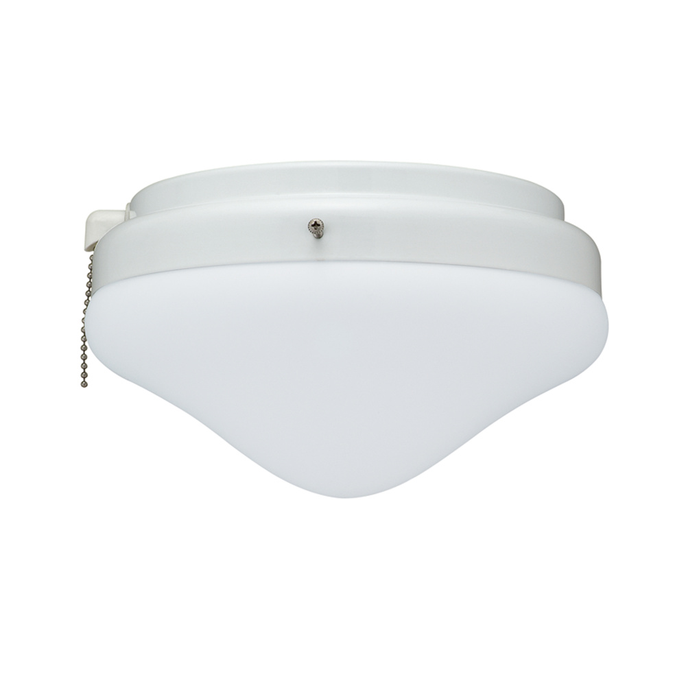 10" Wide Single Ceiling Fan Light Kit