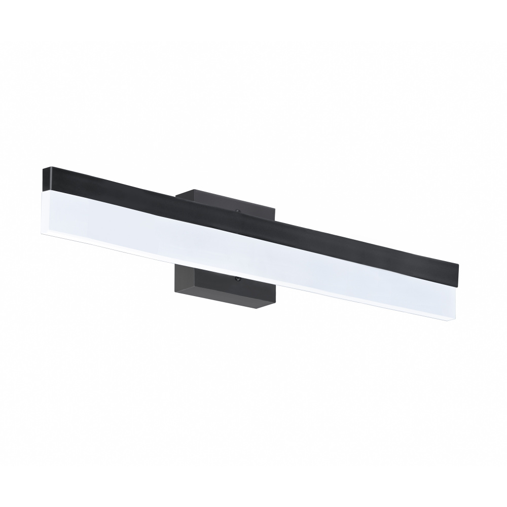 Kori 24" Linear Edge-Lit Ribbon Vanity, Matte Black