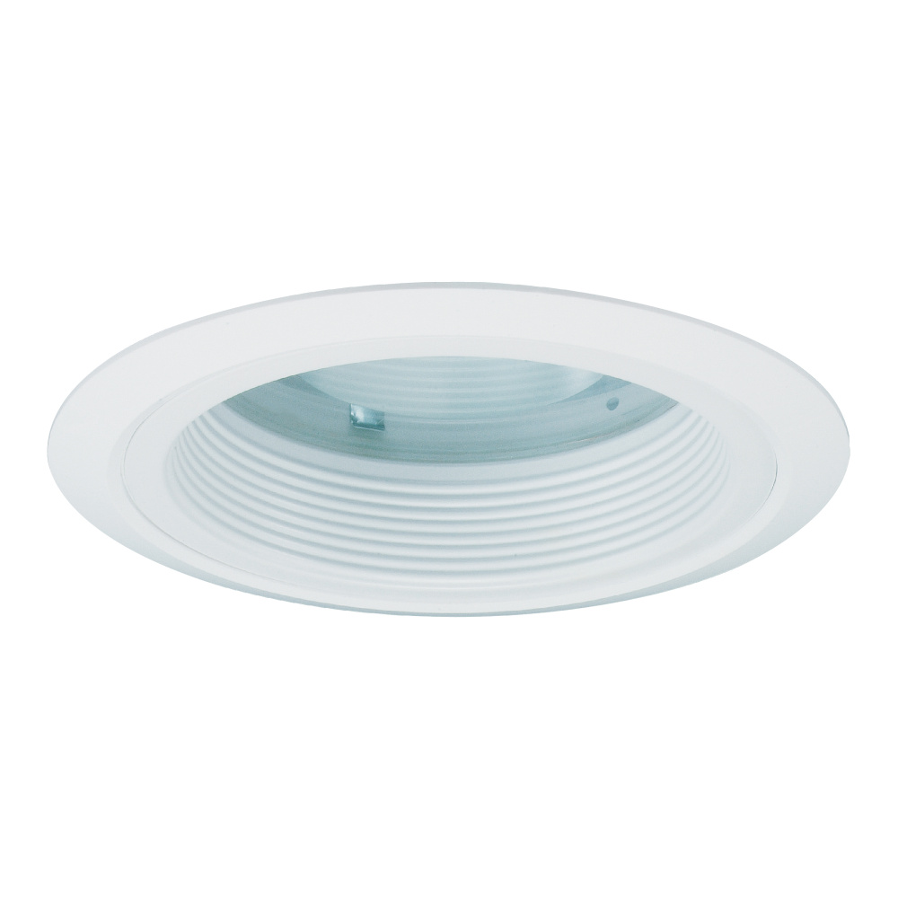 6” LED Frame-In Haze Reflector with White Baffle and Lens