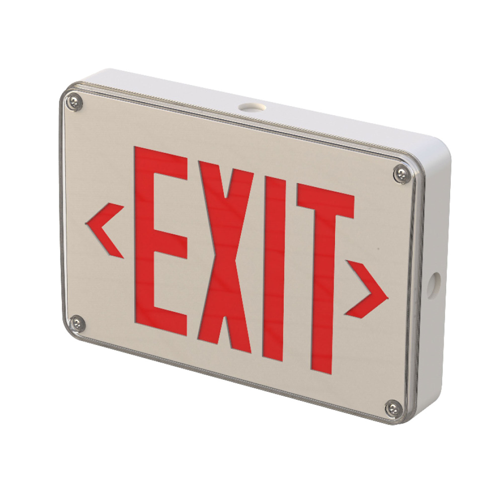 Jackson 13" Red LED Exit Sign