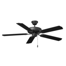RP Lighting Plus Fans 1032-1MBK-MBK - Desert Moon 52" 5 Blade Indoor Ceiling Fan