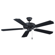 RP Lighting Plus Fans 1052MBK-MBK - Royal Star 52" 5 Blade Indoor Ceiling Fan