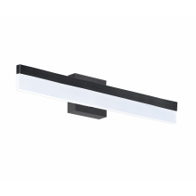 RP Lighting Plus Fans 4905MBK-24 - Kori 24" Linear Edge-Lit Ribbon Vanity, Matte Black