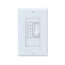 RP Lighting Plus Fans WC-4 - 3 -Speed Single Slide Wall Control for Multi-Fan Use