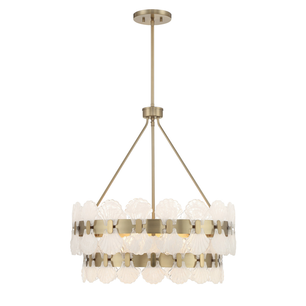 Bancroft 5-Light Chandelier in Noble Brass