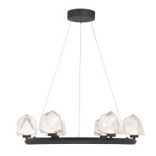 Savoy House 1-1237-6-89 - Castello 6-Light Chandelier in Matte Black