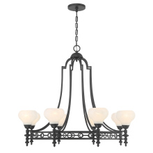 Savoy House 1-1605-8-89 - Allston 8-Light Chandelier in Matte Black