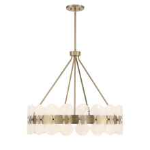 Savoy House 1-3605-6-127 - Bancroft 6-Light Chandelier in Noble Brass