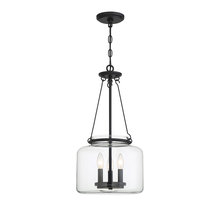 Savoy House 7-9006-3-89 - Akron 3-Light Pendant in Matte Black