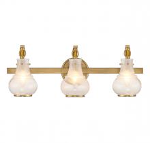 Savoy House 8-4417-3-322 - Adams 3-Light Bathroom Vanity Light in Warm Brass