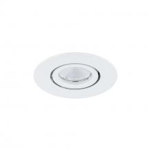 WAC US R2BRA-FCS-WT - Ocular 2.0 5CCT Round Adjustable Trim and Remodel Housing with New Construction Frame-In Kit and D