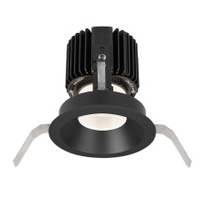 WAC US R4RD1T-NTWB-BK - Volta 4.5" Round Shallow Regressed Trim with LED Light Engine
