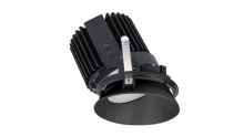 WAC US R4SD2L-WTWB-BK - Volta 4.5" Square Invisible Trim with LED Light Engine