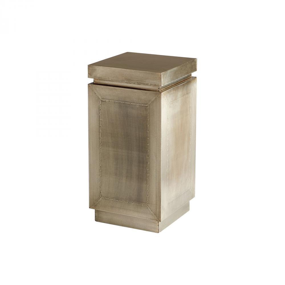Anatolia Pedestal | White Metal | Small