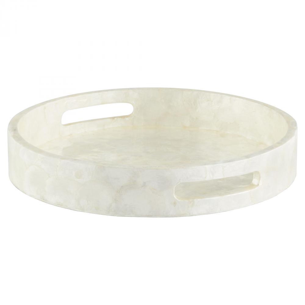 Triton Round Tray | Pearl | Small