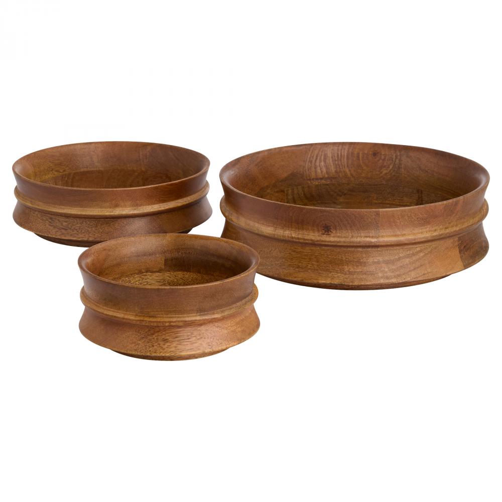 Madison Bowls | Walnut - 3pc Set