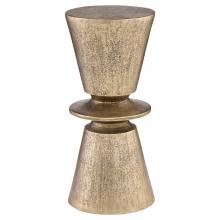 Cyan Designs 11666 - Clepsydra Accent Table | Antique Brass