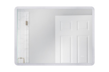 Craftmade MIR4801RT-W3C - 48" x 36" Rectangle Back Lit LED Mirror (Chassis), Defogger & Dimmer, 3000-5000K
