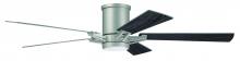 Craftmade WYT52PN5 - Wyatt 52" 5-Blade Ceiling Fan in Painted Nickel w/ Brushed Nickel/Greywood Blades