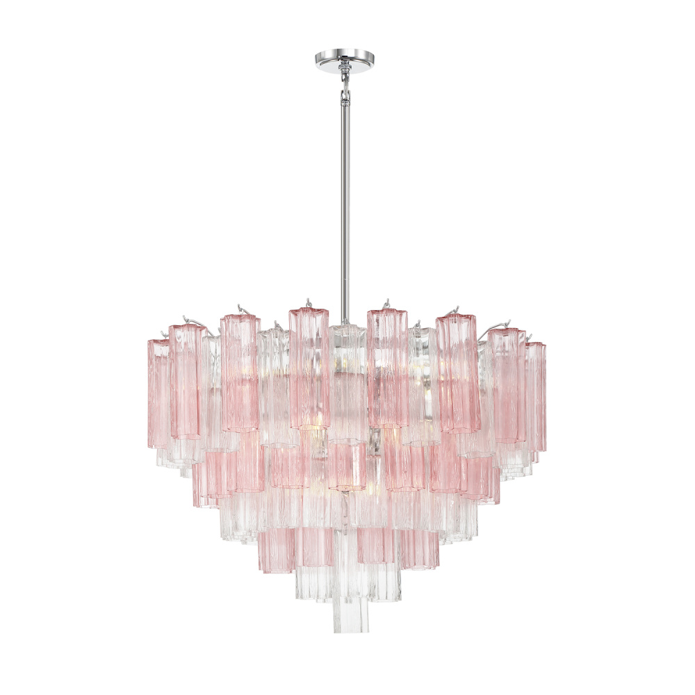 Addis 16 Light Polished Chrome Chandelier