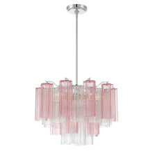 Crystorama ADD-306-CH-SP - Addis 6 Light Polished Chrome Chandelier