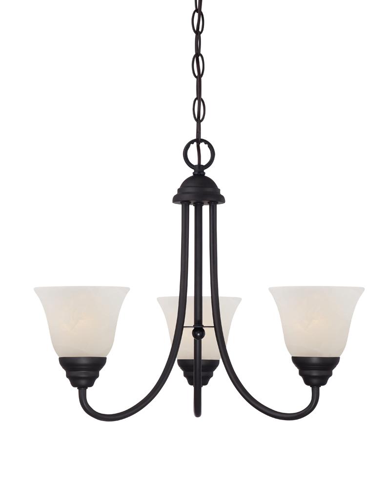 Kendall 20.25" 3-Light Chandelier