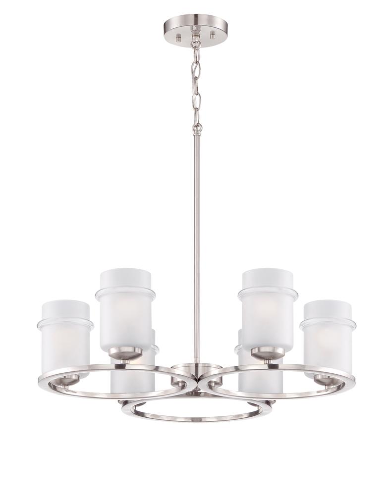 Omega 6 Light Chandelier