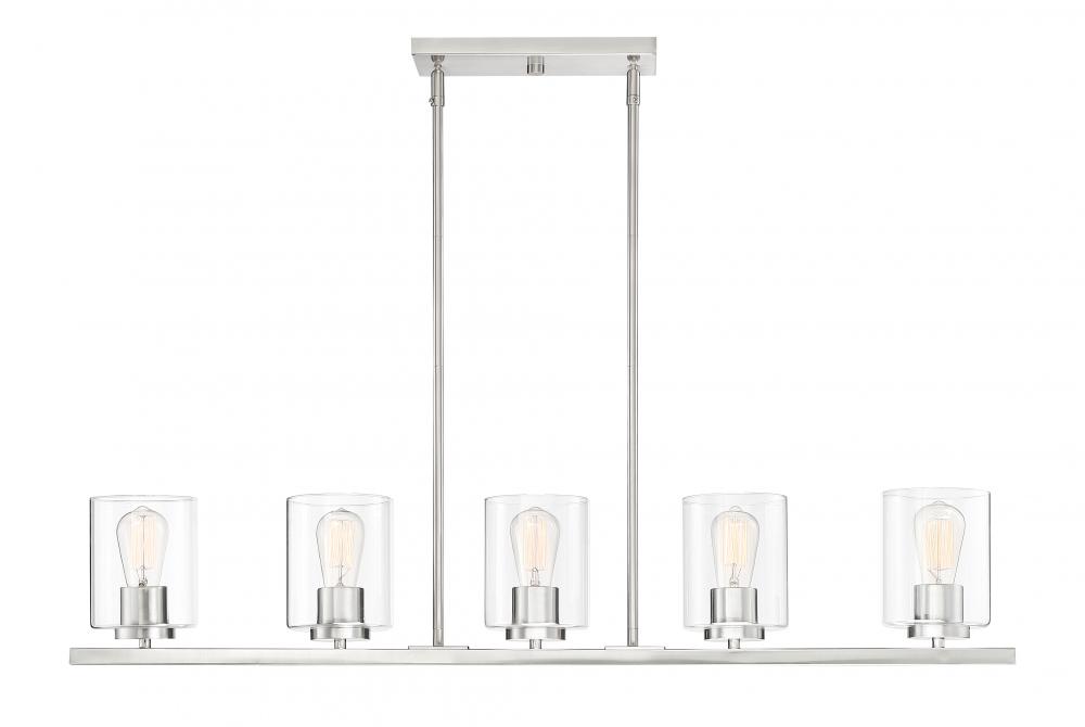 Liam 42.75" 5-Light Island