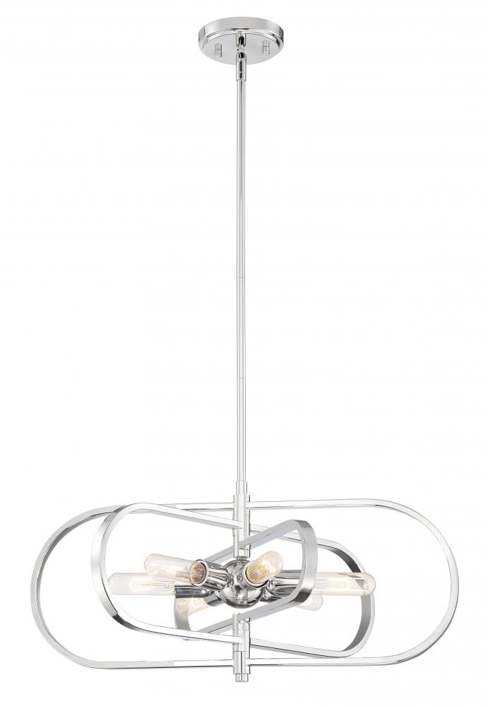 Kenzo 6 Light Chandelier