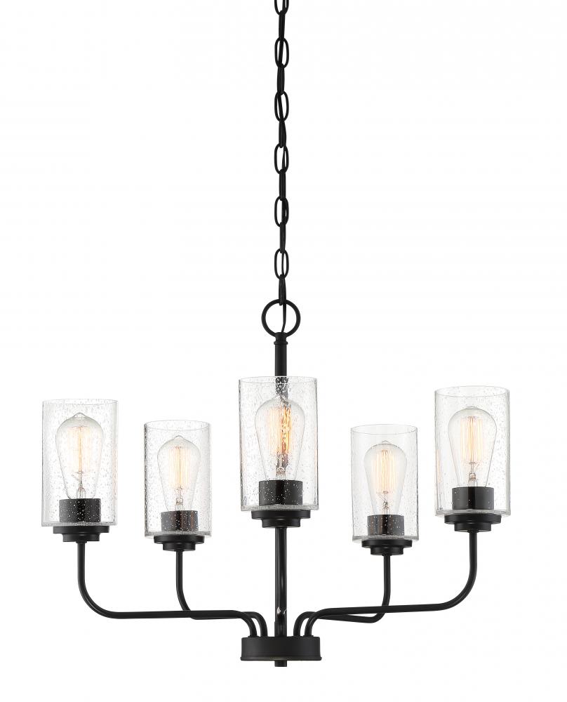 Logan 24.5" 5-Light Chandelier