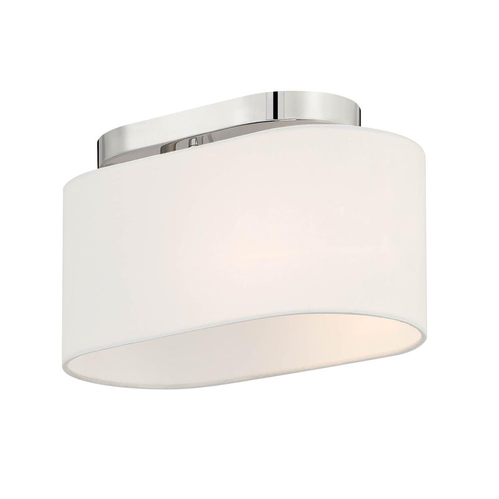 Midtown 11" 1-Light Semi-Flush