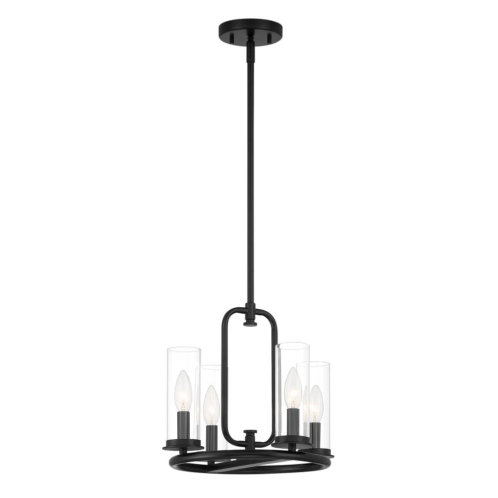 Hudson Heights 14" 4-Light Convertible Pendant