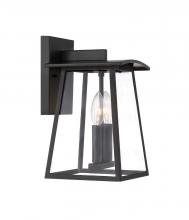 Designers Fountain 22632-BNB - Calderwood 15.25" 1-Light Outdoor Wall Lantern