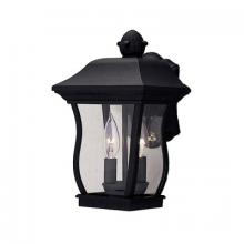 Designers Fountain 2712-BK - Chelsea 8" Wall Lantern