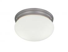 Designers Fountain 4732-PW - Basic 9.25" 2-Light Flush Mount