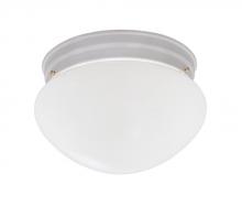 Designers Fountain 4732-WH - Basic 9.25" 2-Light Flush Mount