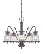 Designers Fountain 87085-WI - Darby 5 Light Chandelier
