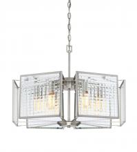 Designers Fountain 88886-SP - Pivot 23" 6-Light Chandelier